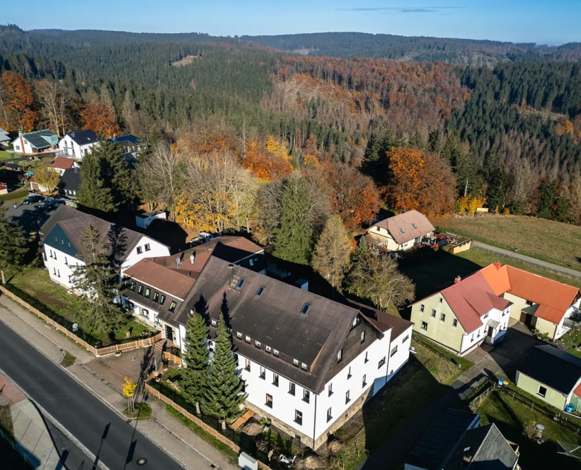 Hotel Tränkbachtal Luftaufnahme