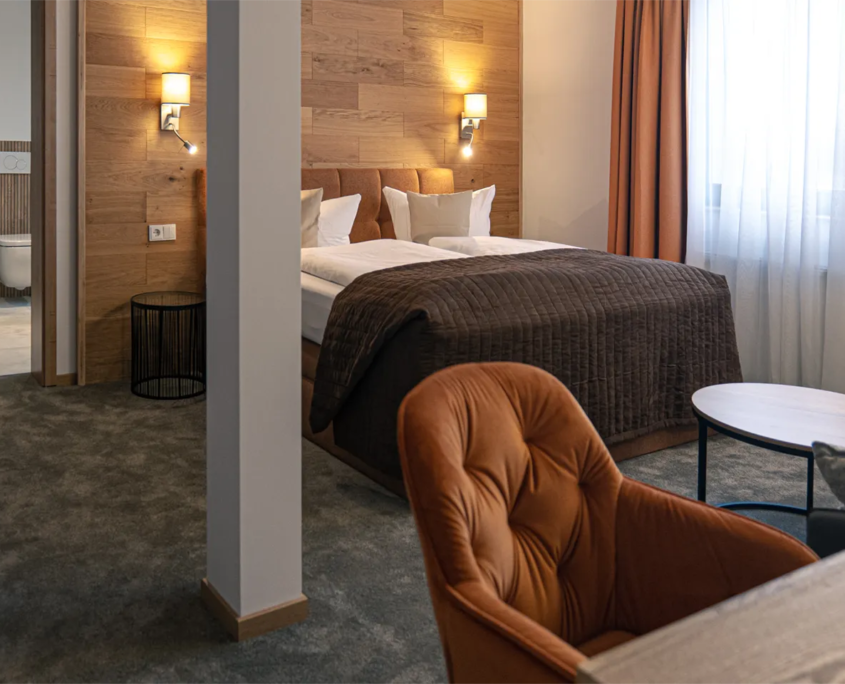 Familien-Suite Großer Beerberg 111 – Doppelbett