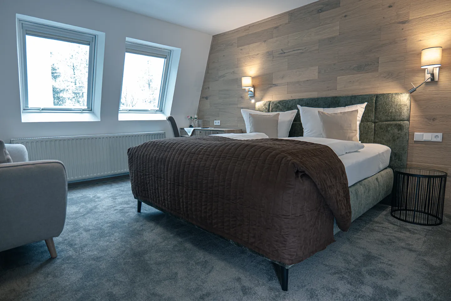 Familien-Suite Hubertushütte 117 – Doppelbett