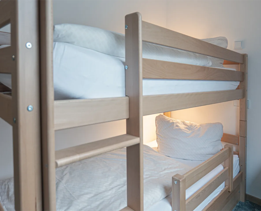 Familien-Suite Talblick 118 – Doppelstockbett für Kinder