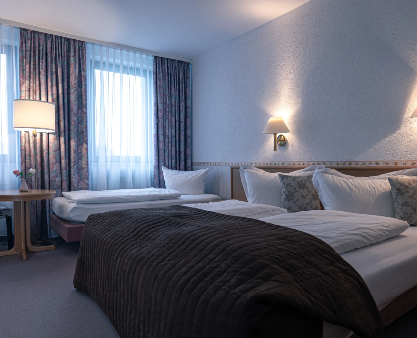 Familienzimmer Morgenrot 124 – Kinder- und Doppelbett